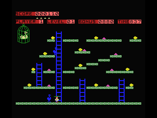 Chuckie Eggs screenshot 4 for MSX